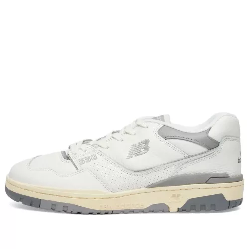 New Balance 550 Away Grey Mini Logo alacsony szárú sneaker – termékfotó, oldalnézet