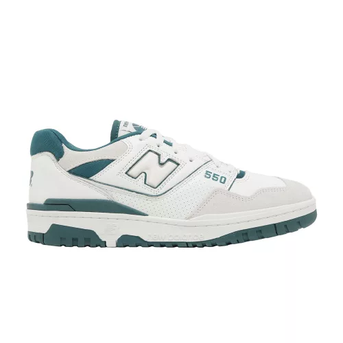 New Balance 550 Vintage Teal alacsony szárú sneaker – termékfotó, oldalnézet