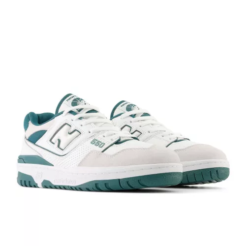 New Balance 550 Vintage Teal alacsony szárú sneaker – termékfotó, oldalnézet