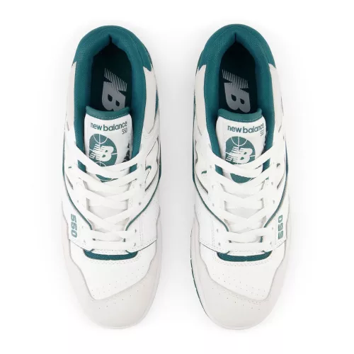 New Balance 550 Vintage Teal alacsony szárú sneaker – termékfotó, oldalnézet