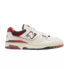 New Balance 550 Vintage Pack Team Red alacsony szárú sneaker – termékfotó, oldalnézet