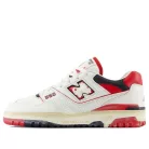 New Balance 550 Vintage Pack Team Red alacsony szárú sneaker – termékfotó, oldalnézet