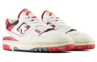 New Balance 550 Vintage Pack Team Red alacsony szárú sneaker – termékfotó, oldalnézet