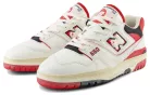New Balance 550 Vintage Pack Team Red alacsony szárú sneaker – termékfotó, oldalnézet