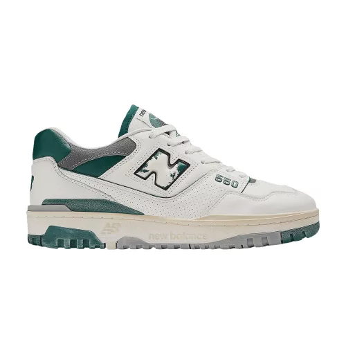 New Balance 550 Vintage Pack Marsh Green alacsony szárú sneaker – termékfotó, oldalnézet