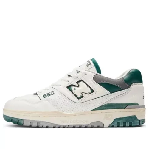 New Balance 550 Vintage Pack Marsh Green alacsony szárú sneaker – termékfotó, oldalnézet