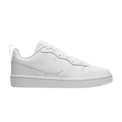 Nike Court Borough 2 White (GS) alacsony szárú sneaker – termékfotó, oldalnézet