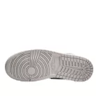 Jordan 1 Mid Photon Dust Atmosphere Grey (Women's) közepes szárú sneaker – termékfotó, oldalnézet