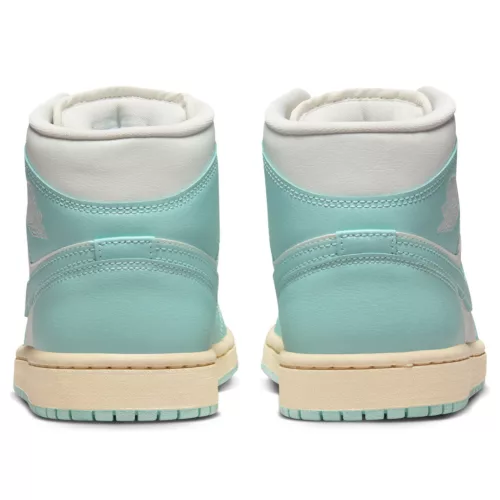 Jordan 1 Mid Light Dew (Women's) közepes szárú sneaker – termékfotó, oldalnézet