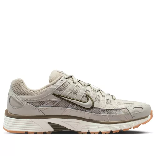Nike P-6000 Light Bone Medium Olive Gum (W) alacsony szárú sneaker – termékfotó, oldalnézet