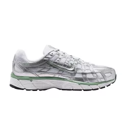 Nike P-6000 Metallic Silver White Steam (Women's) alacsony szárú sneaker – termékfotó, oldalnézet