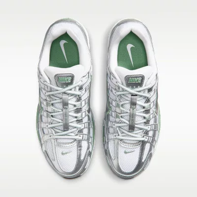 Nike P-6000 Metallic Silver White Steam (Women's) alacsony szárú sneaker – termékfotó, oldalnézet