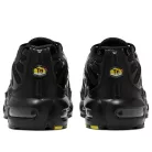 Nike Air Max Plus Triple Black (GS) alacsony szárú sneaker – termékfotó, oldalnézet