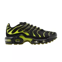 Nike Air Max Plus Black Cyber (GS) alacsony szárú sneaker – termékfotó, oldalnézet