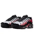 Nike Air Max Plus Pure Platinum University Red (GS) alacsony szárú sneaker – termékfotó, oldalnézet