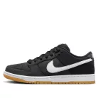 Nike SB Dunk Low Pro Black Gum alacsony szárú sneaker – termékfotó, oldalnézet