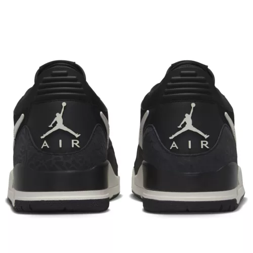 Jordan Legacy 312 Low Black Phantom alacsony szárú sneaker – termékfotó, oldalnézet