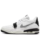 Jordan Legacy 312 Low White Black Elephant Swoosh alacsony szárú sneaker – termékfotó, oldalnézet