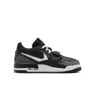 Jordan Legacy 312 Low Black White Safety Orange (GS) alacsony szárú sneaker – termékfotó, oldalnézet