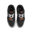 Jordan Legacy 312 Low Black White Safety Orange (GS) alacsony szárú sneaker – termékfotó, oldalnézet