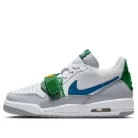 Jordan Legacy 312 Low White Pine Industrial Blue (GS) alacsony szárú sneaker – termékfotó, oldalnézet