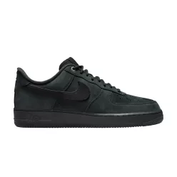   Nike Air Force 1 Low '07 WB Triple Black Nubuck utcai sneaker férfi