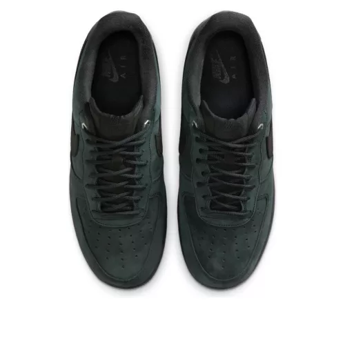 Nike Air Force 1 Low '07 WB Triple Black Nubuck utcai sneaker férfi