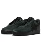 Nike Air Force 1 Low '07 WB Triple Black Nubuck utcai sneaker férfi