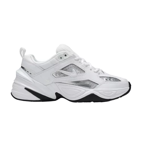 Nike M2K Tekno White Metallic Silver Black (Women's) női utcai sneaker