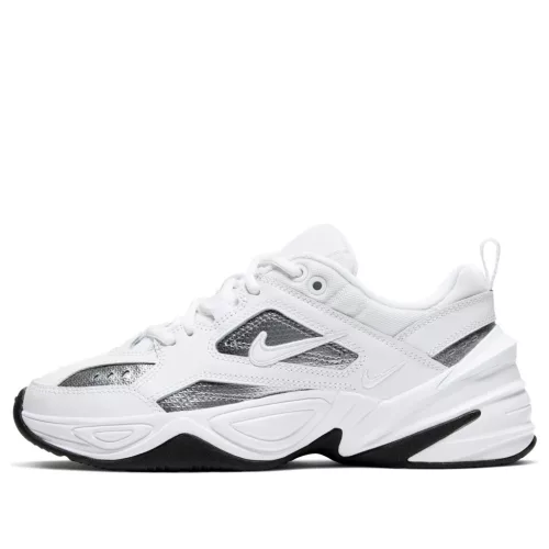 Nike M2K Tekno White Metallic Silver Black (Women's) női utcai sneaker