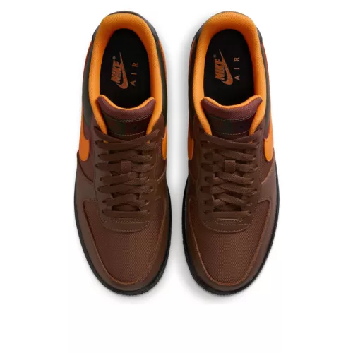 Nike Air Force 1 Low Gore-Tex Brown Bright Ceramic (Women's) alacsony szárú sneaker – termékfotó, oldalnézet