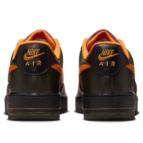 Nike Air Force 1 Low Gore-Tex Brown Bright Ceramic (Women's) alacsony szárú sneaker – termékfotó, oldalnézet