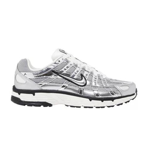 Nike P-6000 Metallic Silver alacsony szárú sneaker – termékfotó, oldalnézet