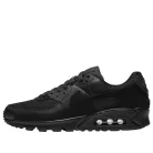 Nike Air Max 90 Recraft Triple Black alacsony szárú sneaker – termékfotó, oldalnézet