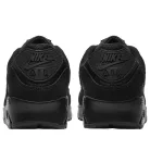 Nike Air Max 90 Recraft Triple Black alacsony szárú sneaker – termékfotó, oldalnézet