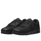 Nike Air Max 90 Recraft Triple Black alacsony szárú sneaker – termékfotó, oldalnézet