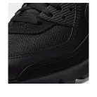 Nike Air Max 90 Recraft Triple Black alacsony szárú sneaker – termékfotó, oldalnézet