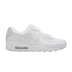 Nike Air Max 90 Recraft Triple White alacsony szárú sneaker – termékfotó, oldalnézet