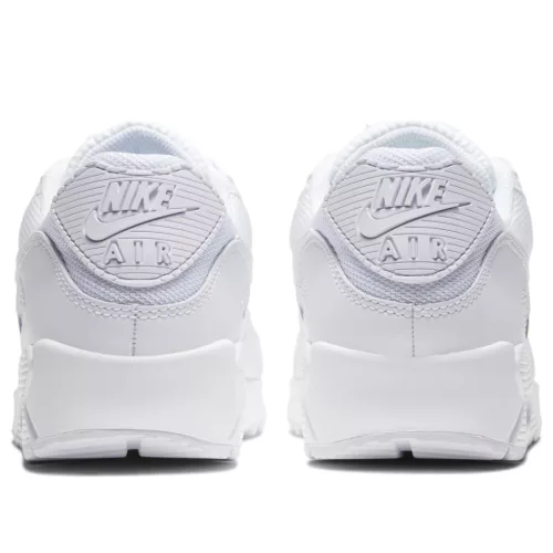 Nike Air Max 90 Recraft Triple White alacsony szárú sneaker – termékfotó, oldalnézet