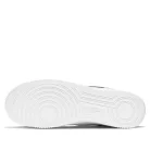 Nike Air Force 1 Low '07 White Black Pebbled Leather alacsony szárú sneaker – termékfotó, oldalnézet