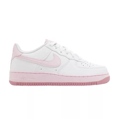 Nike Air Force 1 Low White Pink (GS) alacsony szárú sneaker – termékfotó, oldalnézet