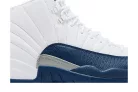 Jordan 12 Retro French Blue (2025) férfi magas szárú kosárlabdacipő fehér kék