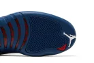 Jordan 12 Retro French Blue (2025) férfi magas szárú kosárlabdacipő fehér kék
