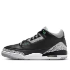 Jordan 3 Retro Green Glow alacsony szárú sneaker – termékfotó, oldalnézet