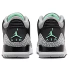 Jordan 3 Retro Green Glow alacsony szárú sneaker – termékfotó, oldalnézet