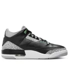 Jordan 3 Retro Green Glow alacsony szárú sneaker – termékfotó, oldalnézet