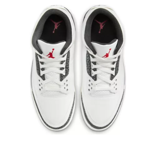 Jordan 3 Retro Cement Grey alacsony szárú sneaker – termékfotó, oldalnézet