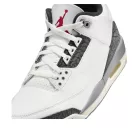 Jordan 3 Retro Cement Grey alacsony szárú sneaker – termékfotó, oldalnézet