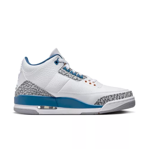 Jordan 3 Retro Wizards magas szárú sneaker – termékfotó, oldalnézet
