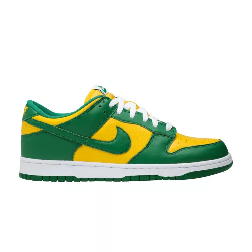 Nike Dunk Low Brazil alacsony szárú sneaker – termékfotó, oldalnézet